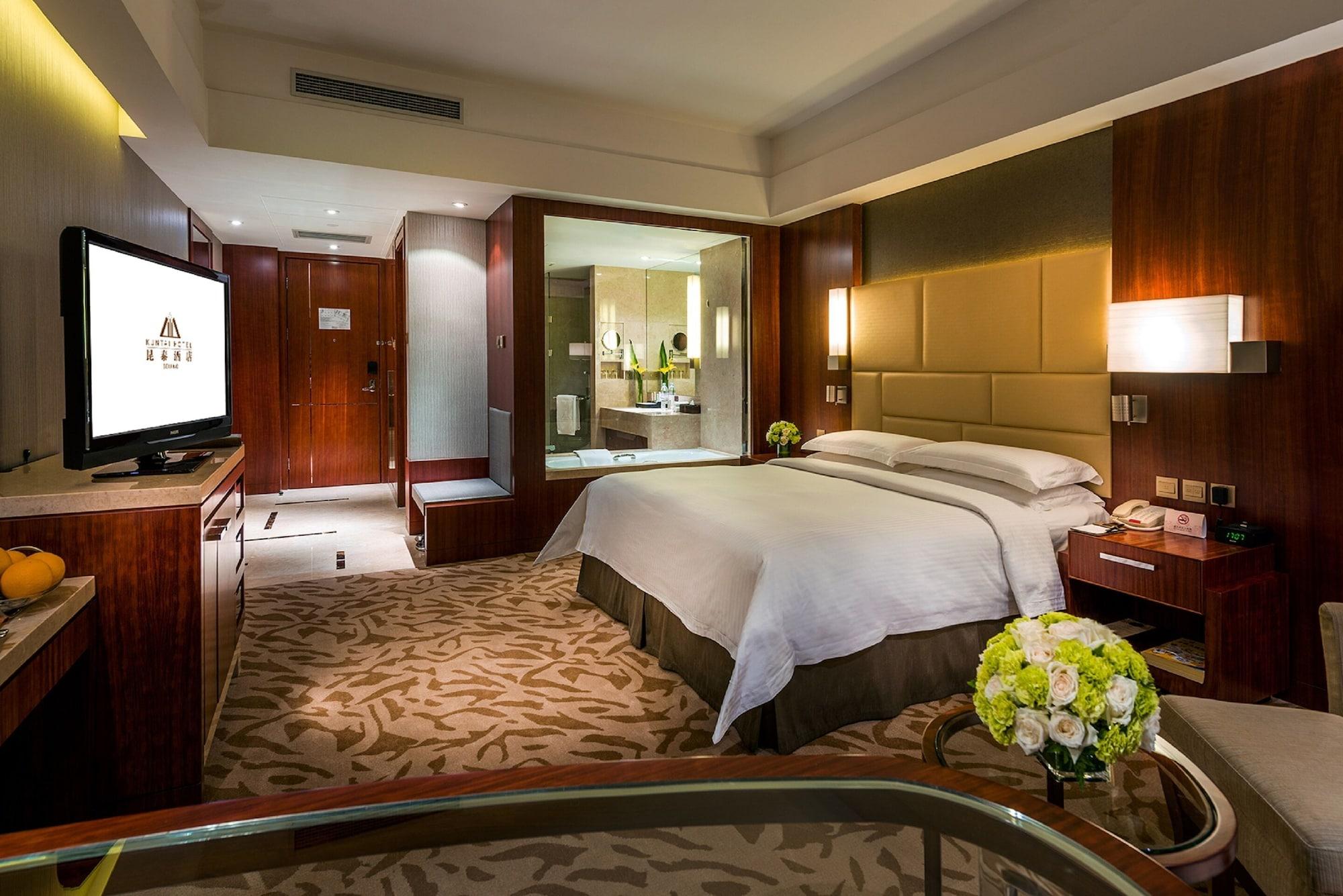 Kun Tai Glory Hotel Beijing Wangjing Exterior foto